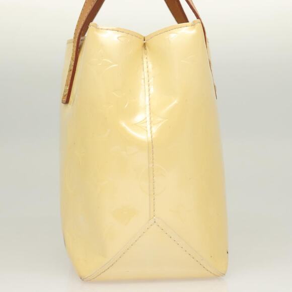 LOUIS VUITTON Monogram Vernis Reade PM Hand Bag Perle M91336 - Picture 5 of 12